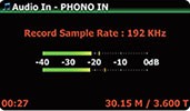 Echantillonnage 192 kHz